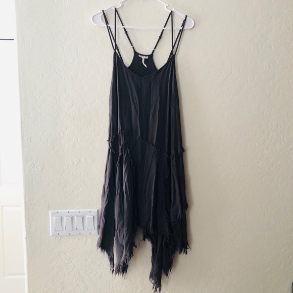 Intimately Free People Tattered grey dress Xs - Picture 2 of 8